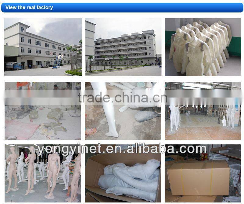 Fashion retail shop custom glossy bust torso female mannequin