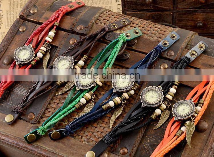 In Stock Women's Ladies Girls Retro Charming Xmas Party Brithday Gift Heart Dress Quartz Wrist Hand vintage ladies watch