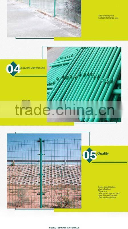 China supplier Hot-dipped galvanized / pvc coated / powder coated welded wire mesh fence
