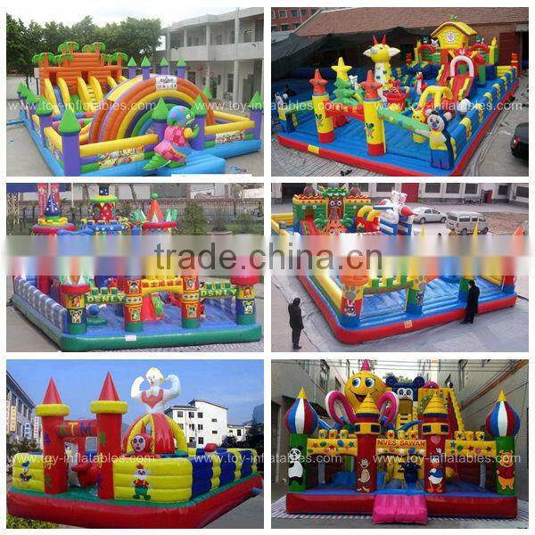 Discount commercial inflatable outdoor playground equipment