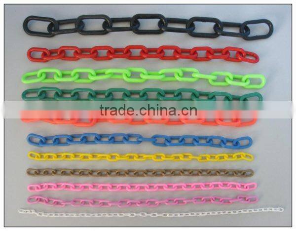 8mm pp colorful plastic chain link fence