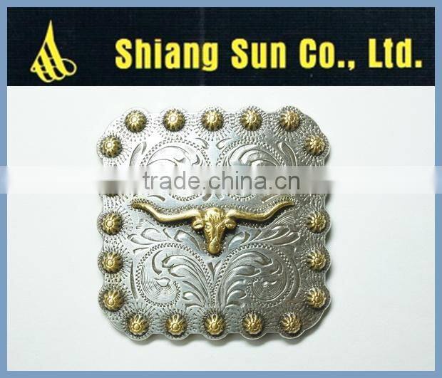 Custom cheap metal solid brass belt buckles