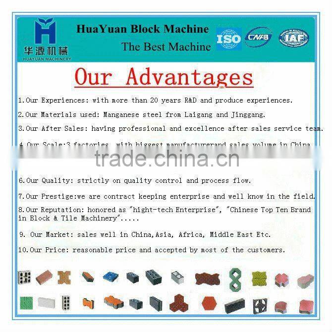 concrete block making mixiers machinery in china