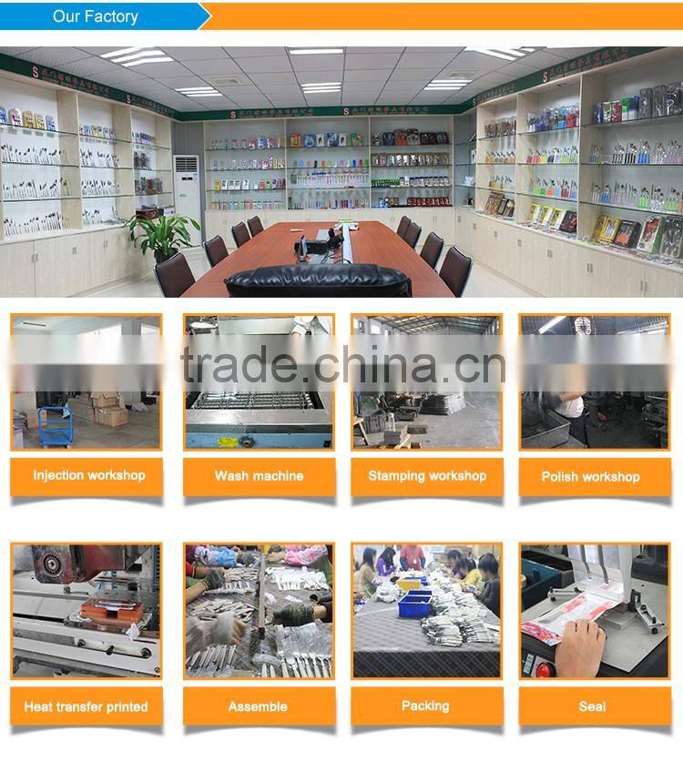 Stainless steel and plastic chopsticks