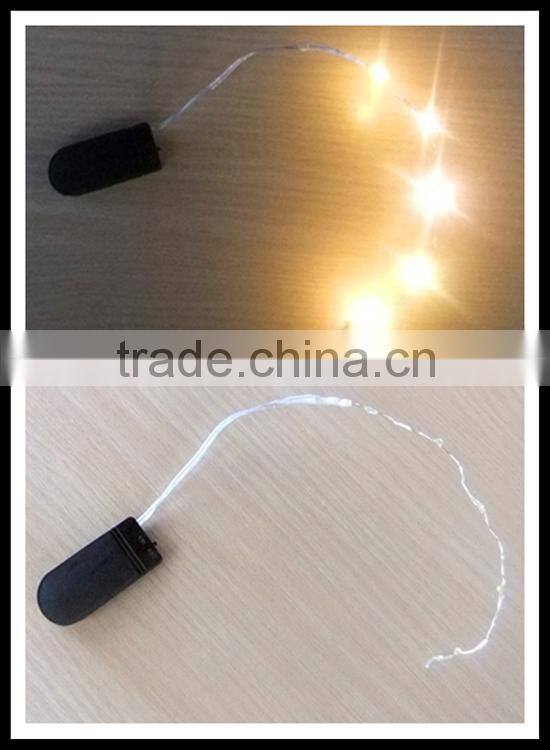 Fastener LED string light for Christmas decoration