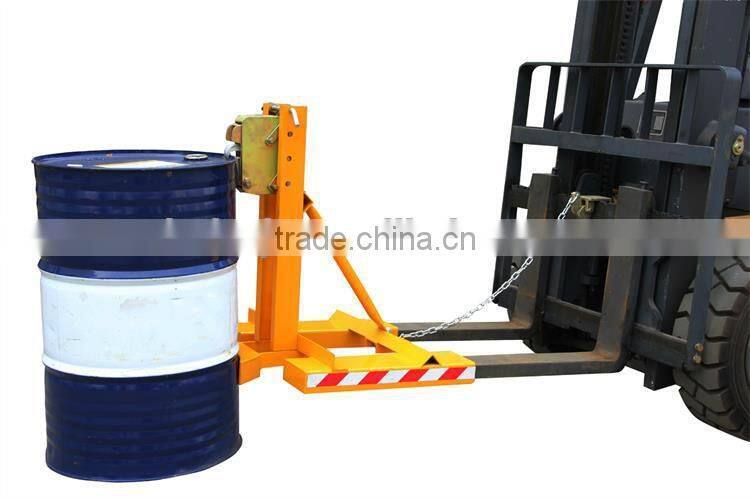Great Quality Single Iron Drum Forklift Attachment Oil Drum Clamps