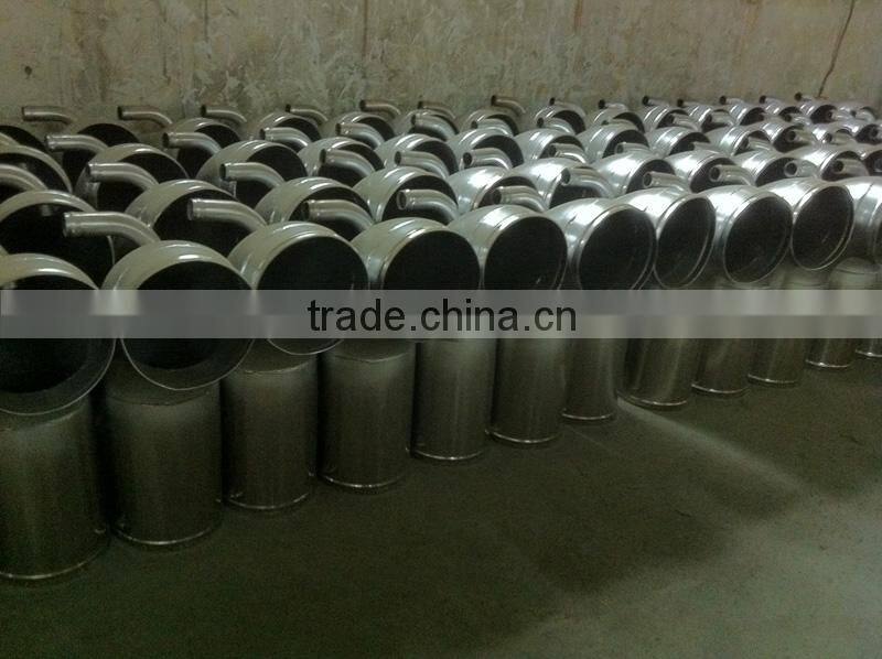 High quality exhaust muffler stainless steel for YUTONG parts