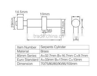 euro profile cylinder lock