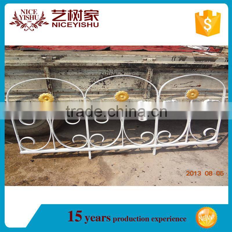 Cheap wrought iron fencing panels and metal fence gates for sale