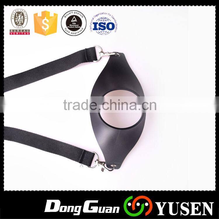 Funny printing black 90cm in length wine glass holder lanyard