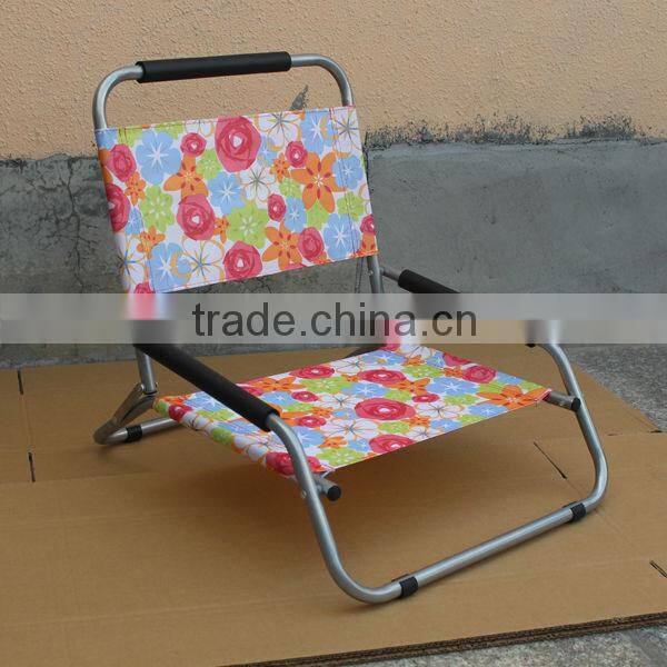 100% polyester adult metal folding chairs for low seat