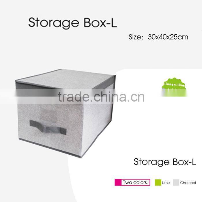 household foldable garden bead storage box with handle
