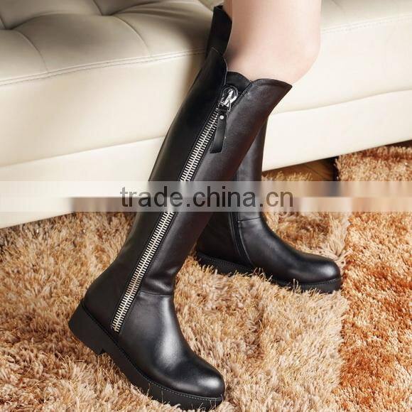 woman boots real leather shoes long boots CP6690