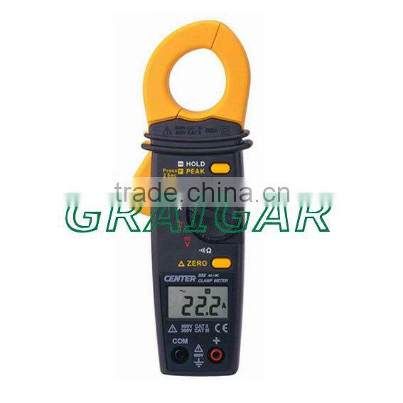 CENTER-222 mini clamp meter, clamp meter tester, AC CLAMP METER
