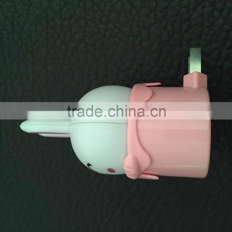 BBY-NL RABBIT-1 Night ligh new design cute animal LED Night light with sensor