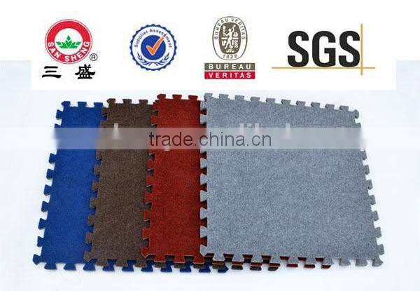 Manufacturer carpet tile EVA compound