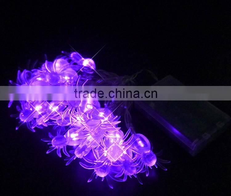 Battery Operated Bat/Spider 20 LEDs Halloween Decoration Light