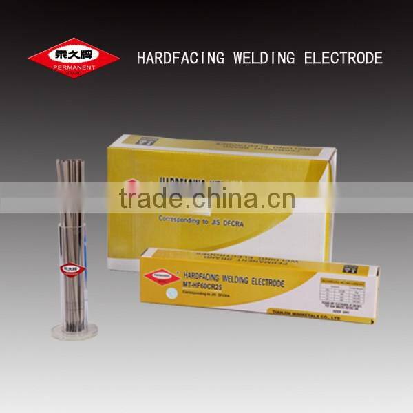 THE ONLY OWNER OF PERMANENT BRAND HARDFACING WELDING ELECTRODE FREE SAMPLE MT-HF60CR25