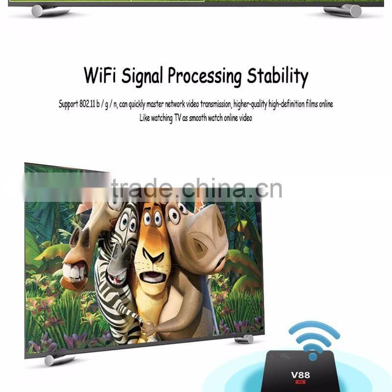 2016 V88 RK3229 Kodi 16.0 Android 5.1 SET TOP TV box