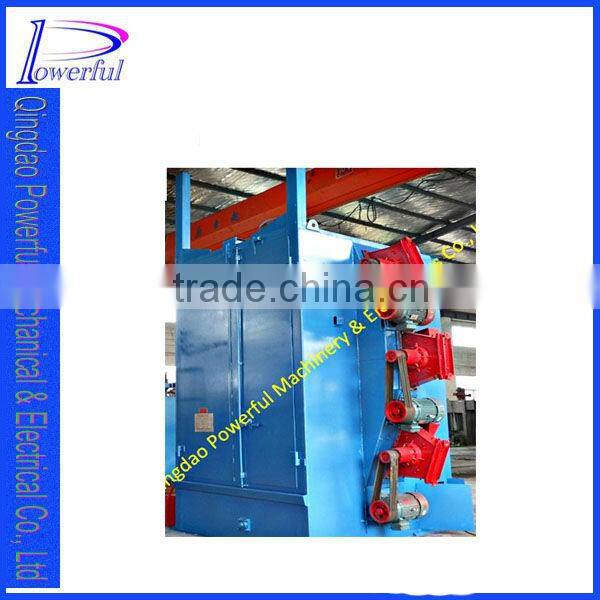 Q37 series Overhead conveyor type automatic wheel blasting machine