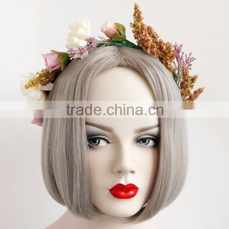 MYLOVE Bohemia style hair garland handmade flower garland