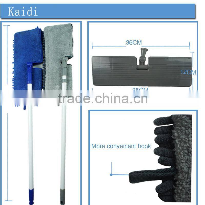 two-sided microfiber chenille floor mop