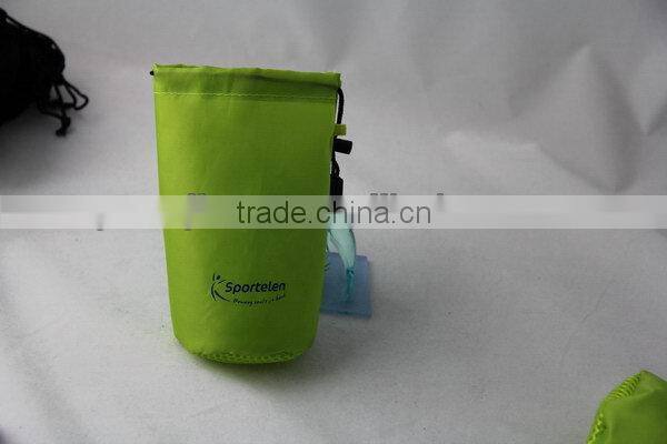 Popular unique violet tubular mesh bag