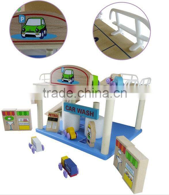 car packing garage toy.kids toy car garage.wooden toy garage