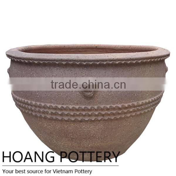 Beautiful Color Oldstone Pot / Planter Outdoor - Vietnam Pottery Manufacturer