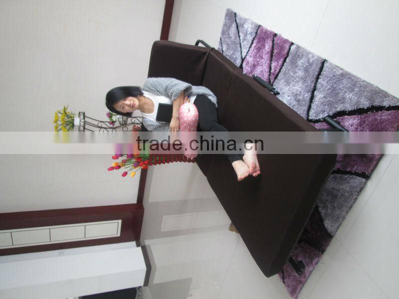 metal folding bed with cushion