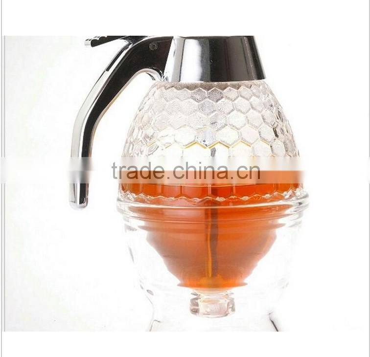 wholesale Sale acrylic honey dispenser syrup cruet