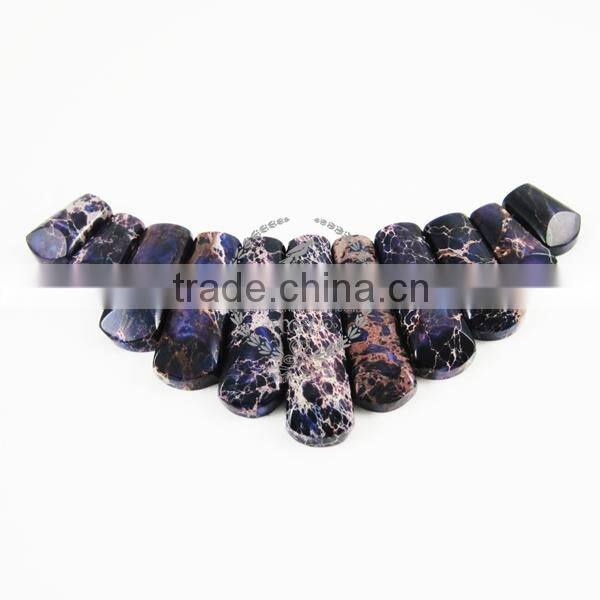 17-38mm purple imperial jasper cabochon beads chorker necklace pendant cabochon loose beads set 3160001