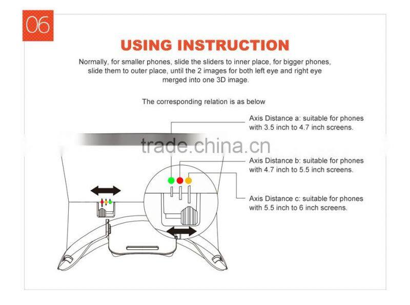 Fashion style 72 inch virtual screen evg920v video 3D glasses