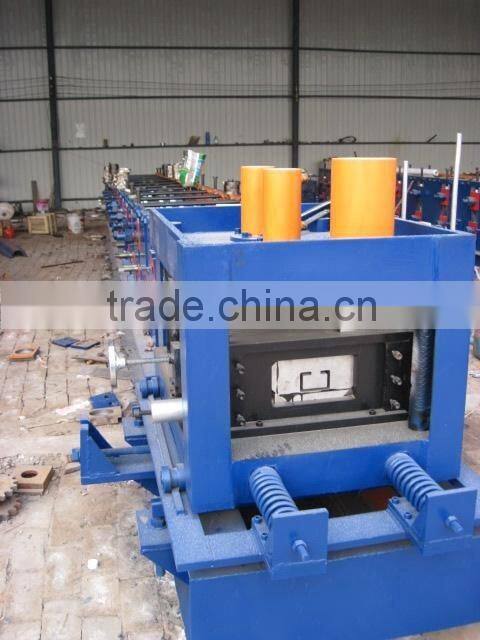 DX Galvanized steel/Aluminum plate C80/300 purlin roll forming machine