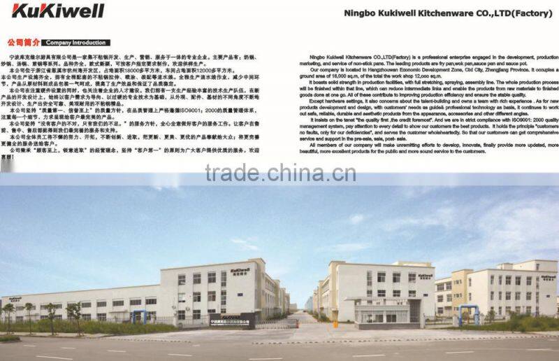 alum white ceramic coating forged sauce pot