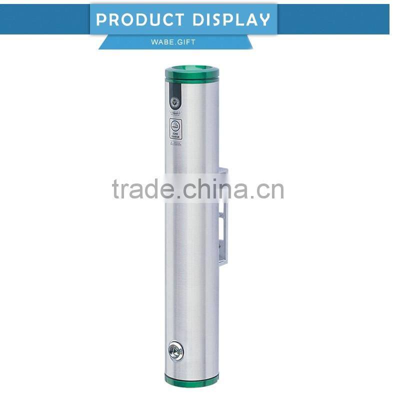 STANDING aluminium outdoor wall mounted ashtray 204-SD