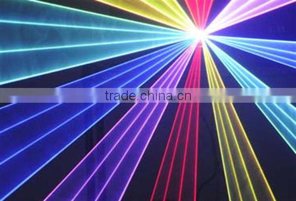 Colorful 3D RGB Animation laser stage light for party