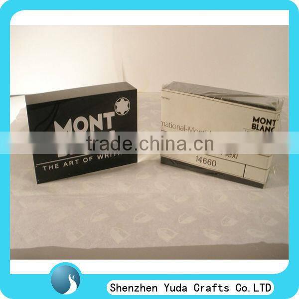 acrylic solid display block clear plexiglass jewelry display brick
