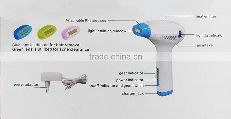 oem odm Mini IPL permanent hair removal beauty equipment with replaceable lamp
