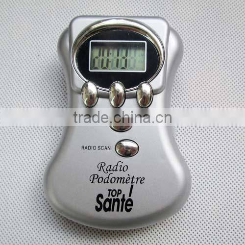 pedometer radio fm