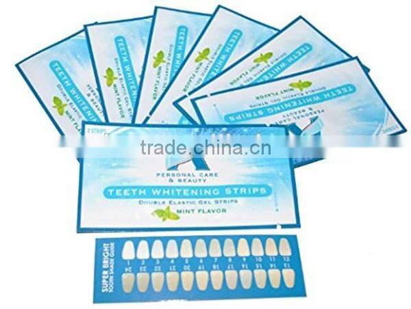 Home personal teeth whitening strips