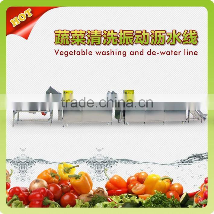 CE Certificated 1000kg Capacity Low Voltage Auto Lettuce/Herb Washing Machine