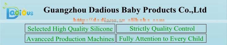 2017 Hot Sale BPA Free Food Grade Silicone Fruit Orange Baby Teether