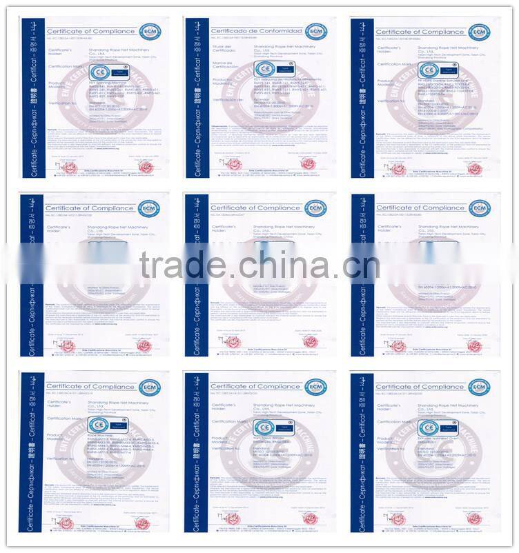 Low price automatic braiding cord making machine with ce certificate