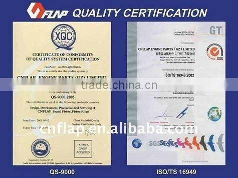 piston ring for motorcycle F10A