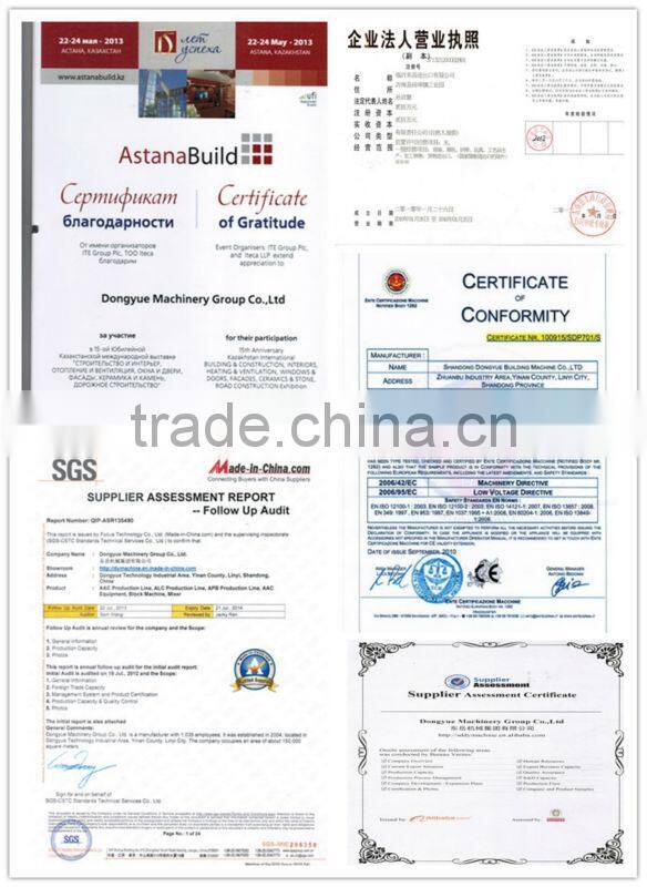 Dongyue brand Interlocking brick pavers mold price