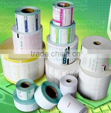 Round shape Self Adhesive custom design recycle label sticker