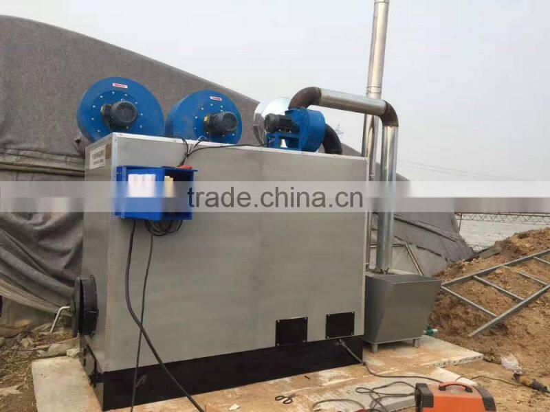 Duck house / greenhouse climate solution multi fuel air heater