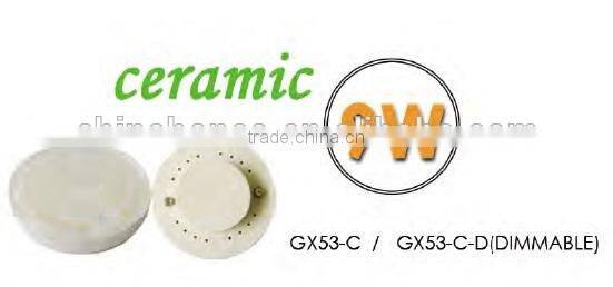 LED Dimmable GX53 Bulb Lamps Hot Sale 7W/8W/9W