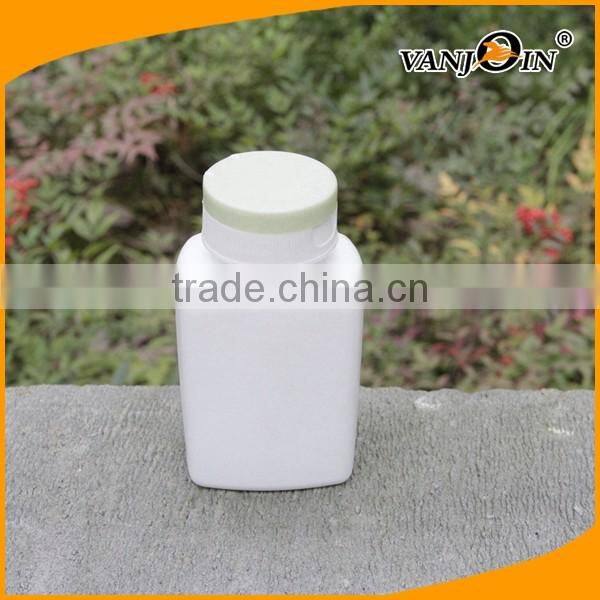 150cc Rectangular HDPE Pharmacy Containers with Easy Open Lid